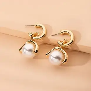 Gold Wound Copper Earrings for Women — feature 4