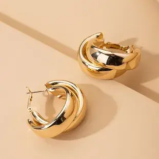 Gold Wound Copper Earrings for Women — feature 7