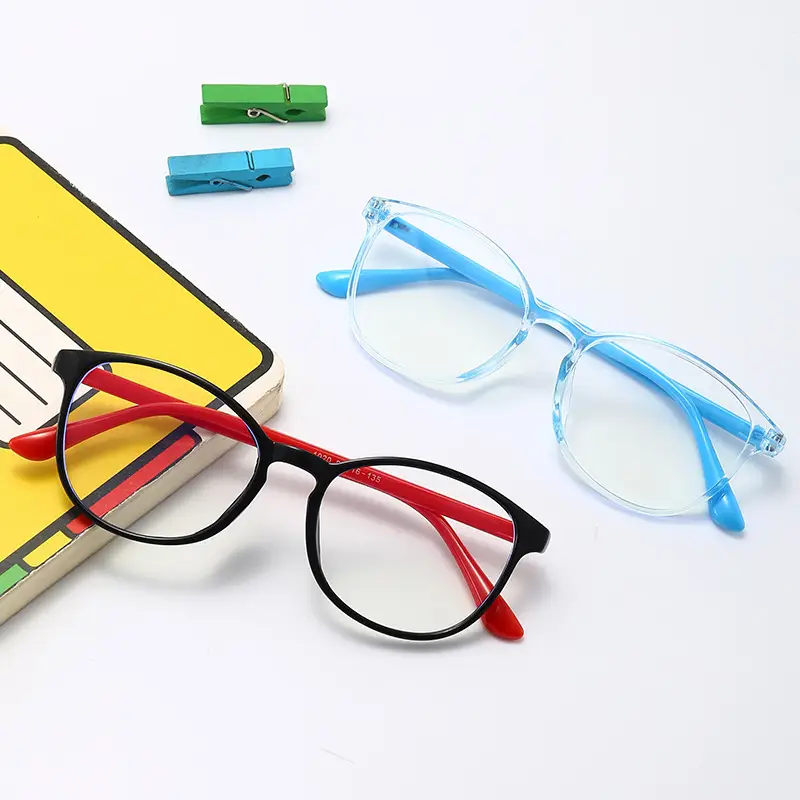 Transparent Anti-Blue Light Children Glasses for Myopia - Image 9