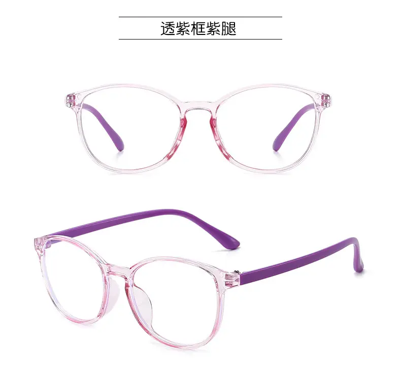 Transparent Anti-Blue Light Children Glasses for Myopia — feature 12