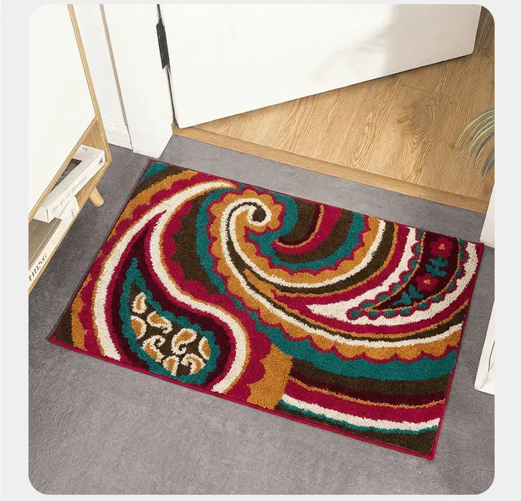 Thickened Velvet Bathroom Carpet Water Absorbent Non-Slip — feature 24