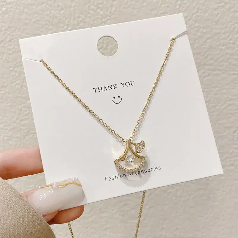 Gold Flower Pendant Necklace for Women - Image 23