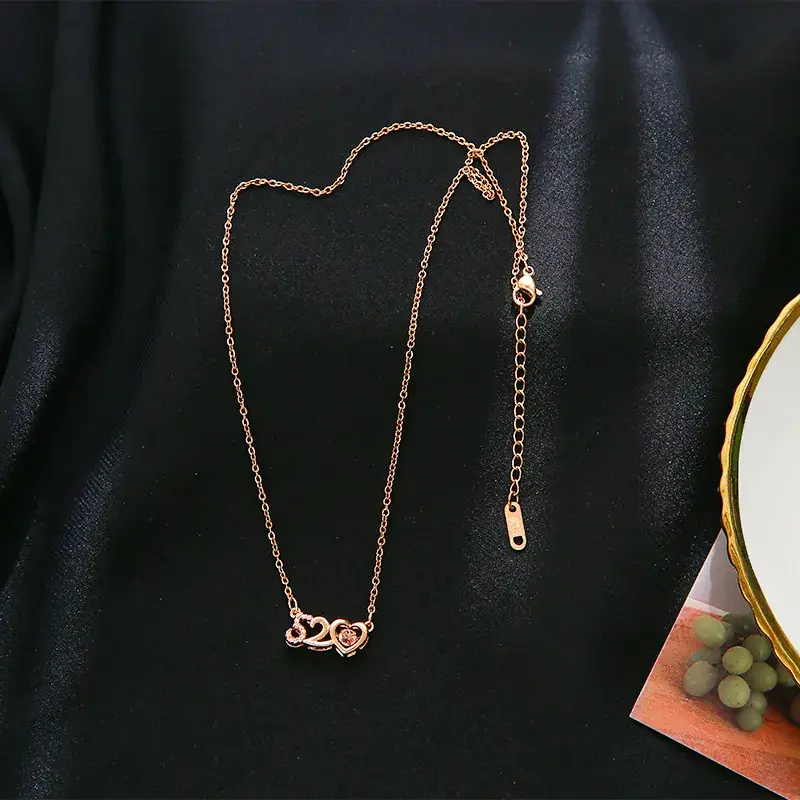 Gold Flower Pendant Necklace for Women - Image 24