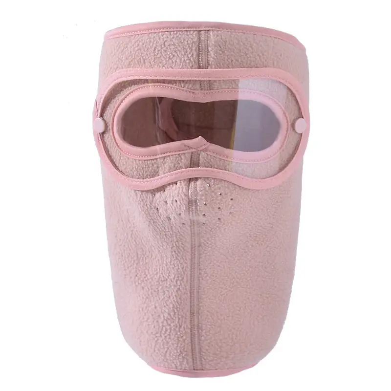 Pink Fleece Cycling Windproof Goggles for Cross-Border Use - Image 12