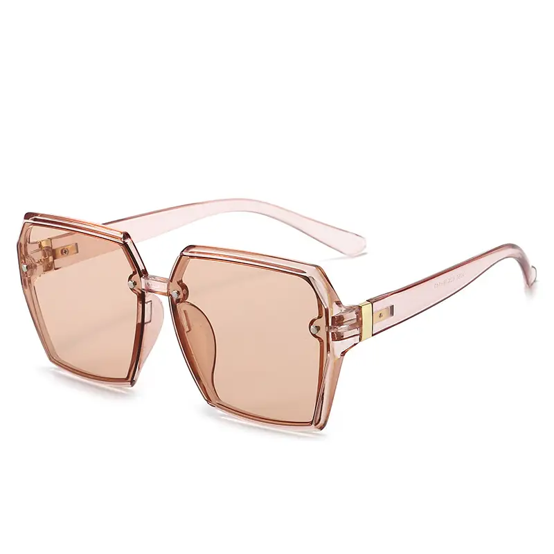 Women Sunglasses Blue Gradient Anti-Ultraviolet Large Frame - Image 7