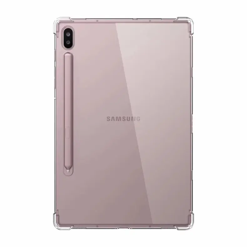 Samsung S9 Flat Panel Silicone Cover Transparent S8 Protection - Image 5