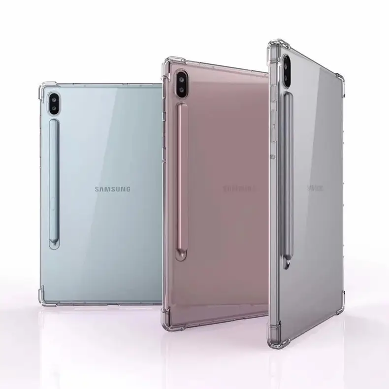 Samsung S9 Flat Panel Silicone Cover Transparent S8 Protection — feature 8