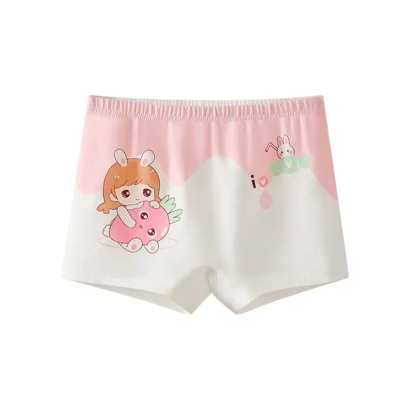Children's Cotton Boxers Pink Blue 7A Antibacterial - Image 8