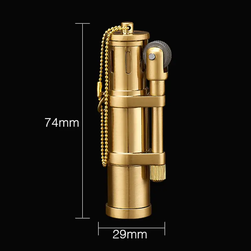 Nautical Bamboo Torch Lighter Windproof Kerosene - Image 6