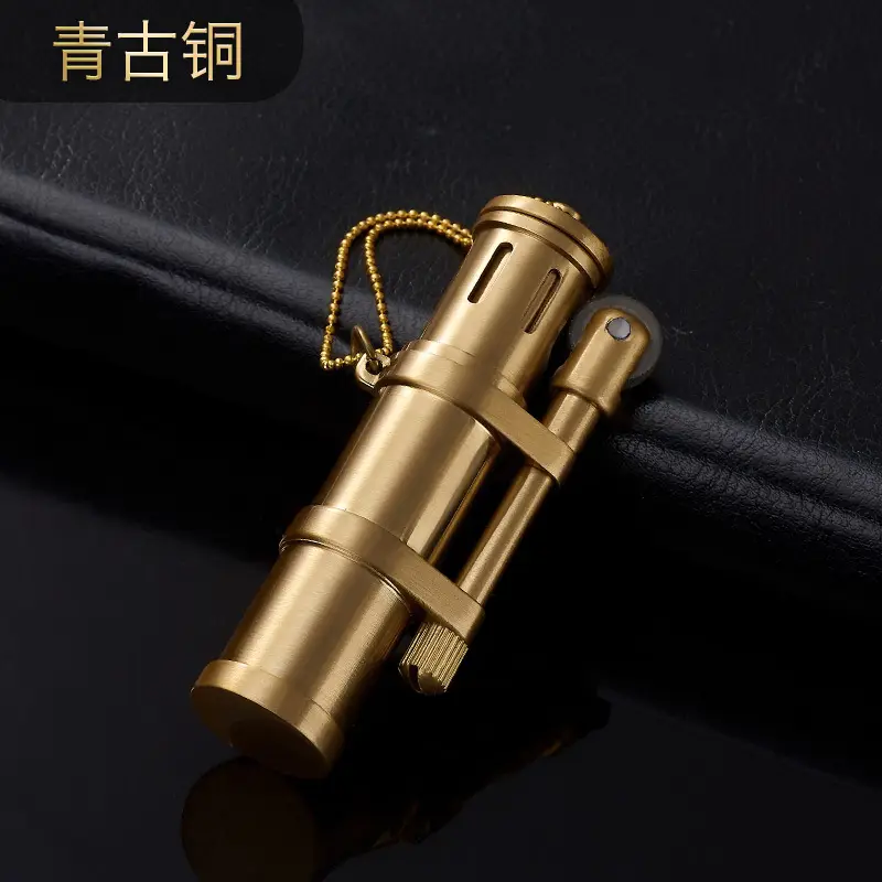 Nautical Bamboo Torch Lighter Windproof Kerosene - Image 2
