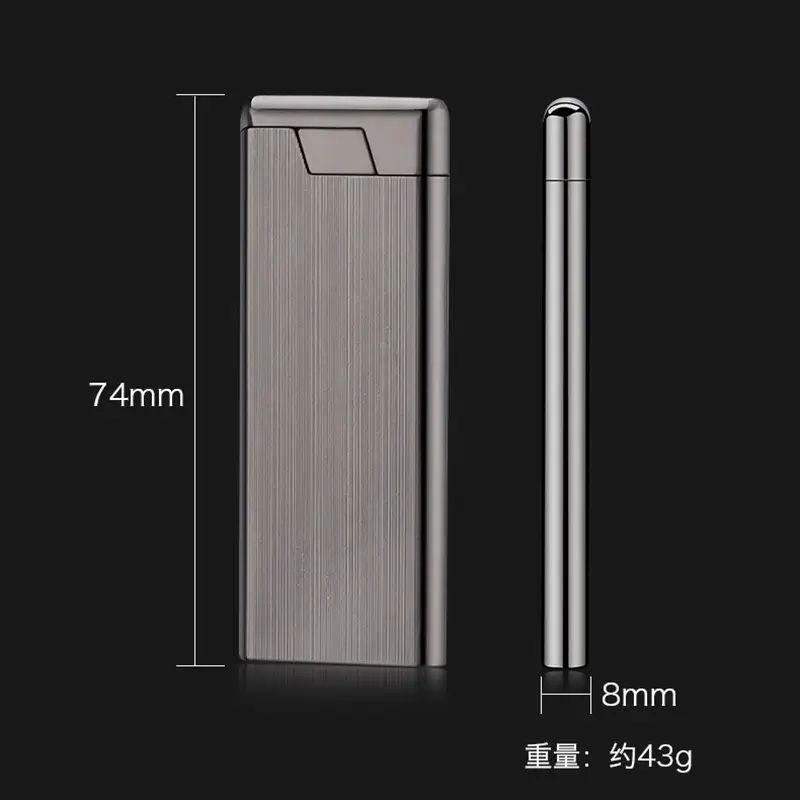 Ultra-Thin Gold Fire Grinding Wheel Lighter - Image 12