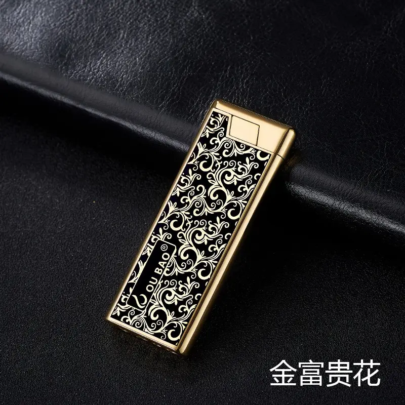 Ultra-Thin Gold Fire Grinding Wheel Lighter - Image 8