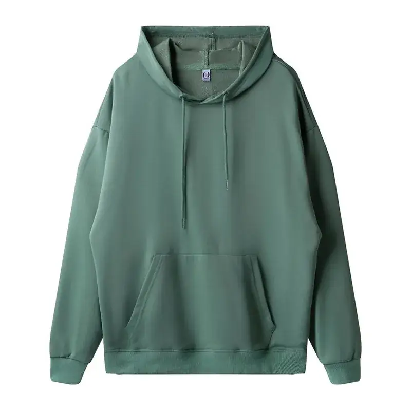 Men Cream Hoodie Sweatshirt Set Zipper Front - Image 10