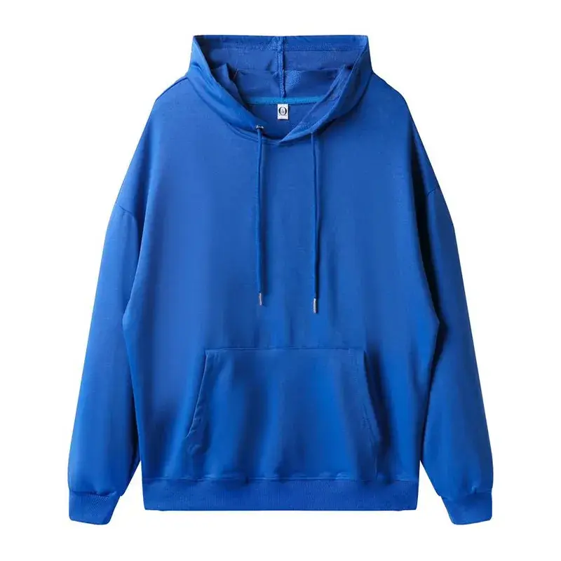 Men Cream Hoodie Sweatshirt Set Zipper Front - Image 13