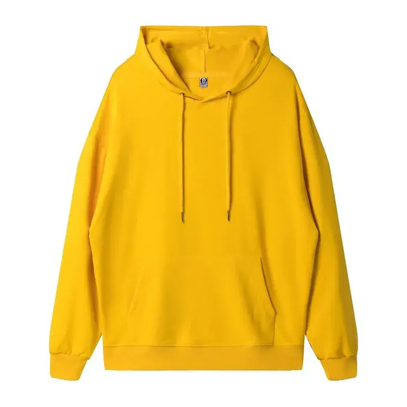 Men Cream Hoodie Sweatshirt Set Zipper Front - Image 14