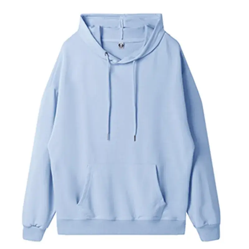 Men Cream Hoodie Sweatshirt Set Zipper Front - Image 2