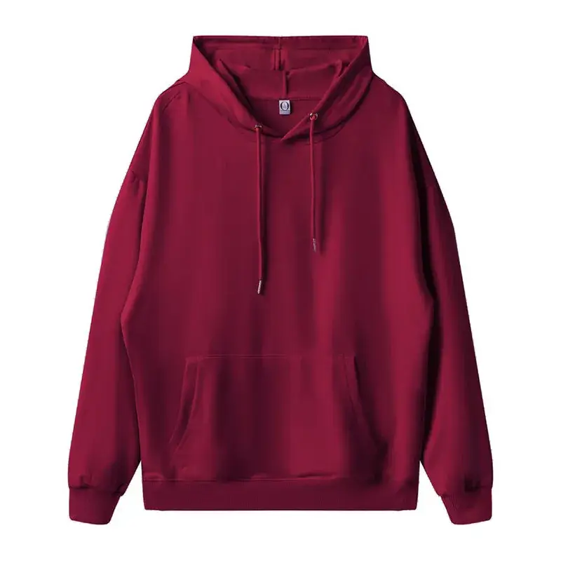 Men Cream Hoodie Sweatshirt Set Zipper Front - Image 4