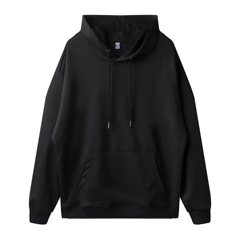Men Cream Hoodie Sweatshirt Set Zipper Front - Image 9