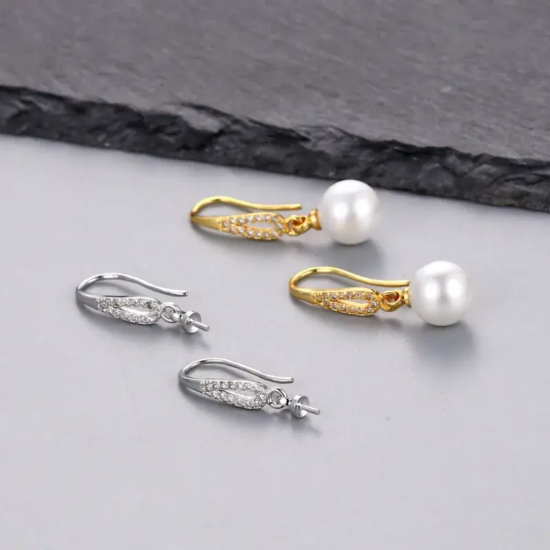 Pearl Ear Hook Earrings for Women Korean Fashion - Image 6