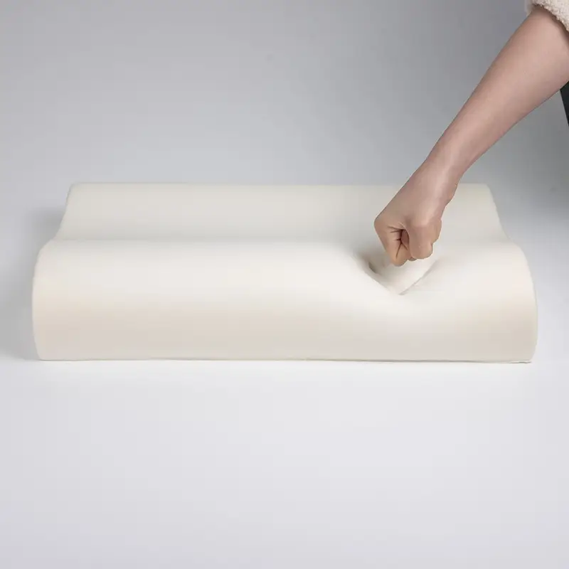 Wave Shape Memory Pillow for Sleep Side Support