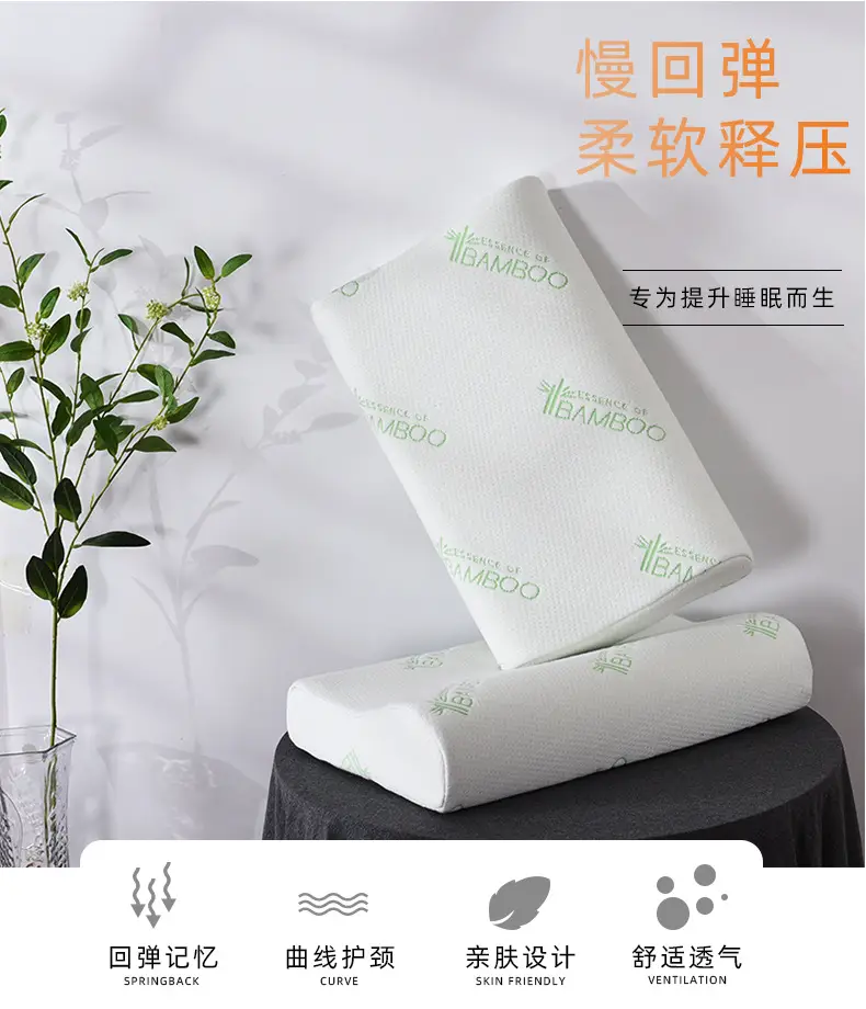 Wave Shape Memory Pillow for Sleep Side Support — feature 2
