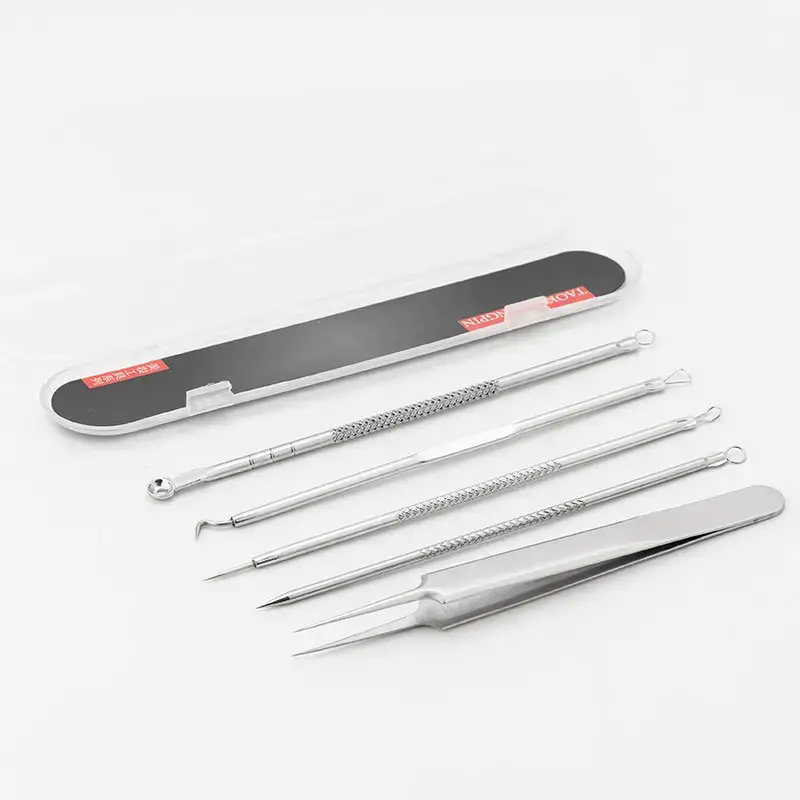 Acne Removal Needle & Tweezers Set for Pimple Removal