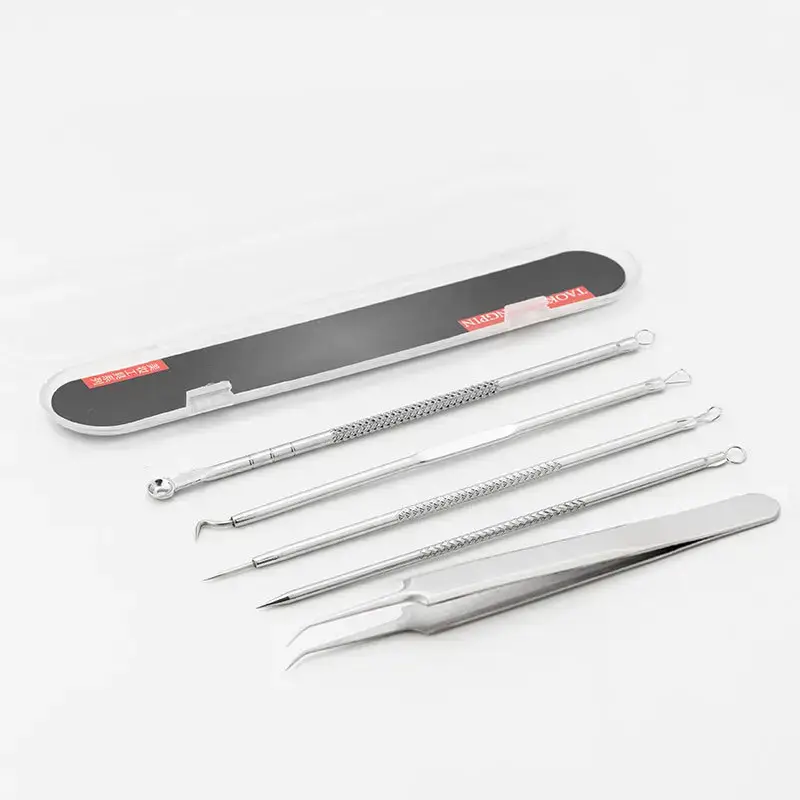 Acne Removal Needle & Tweezers Set for Pimple Removal