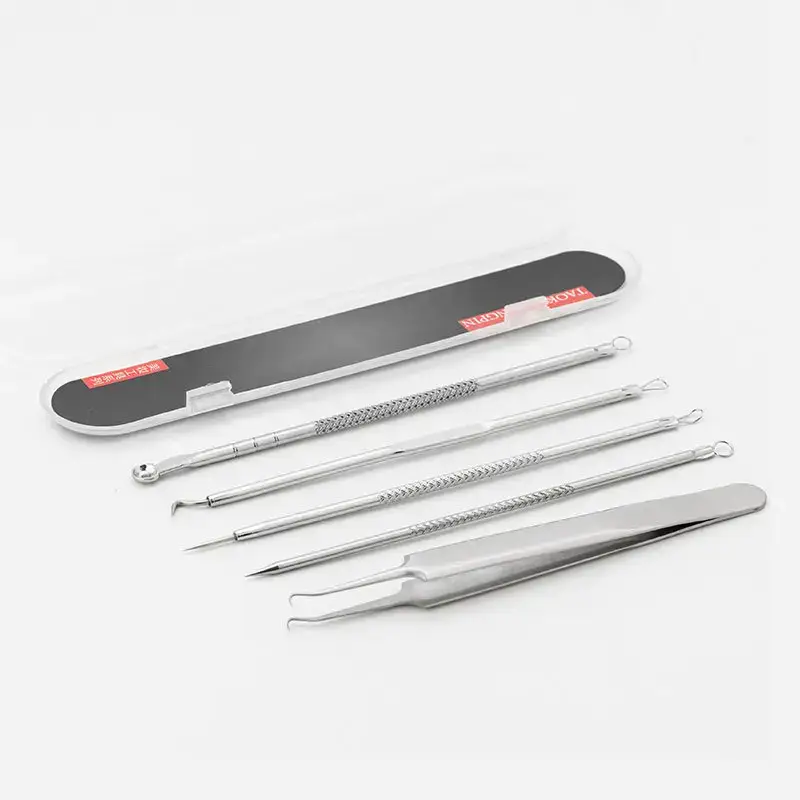 Acne Removal Needle & Tweezers Set for Pimple Removal