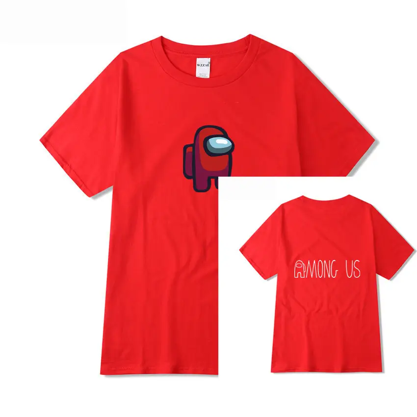 Among Us Printed Cotton T-Shirt Set Pink - Image 3