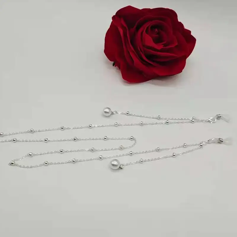 European & American Jewelry Bead Chain Pearl Pendant Accessories - Image 5
