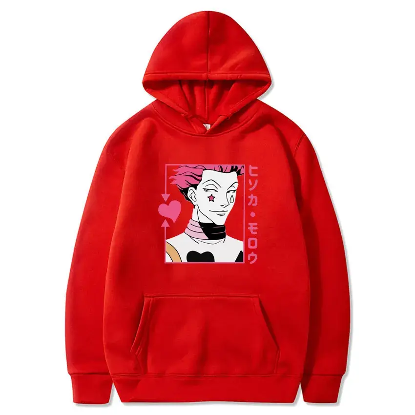 Pink Cartoon Hoodie for Men European Size - Image 4