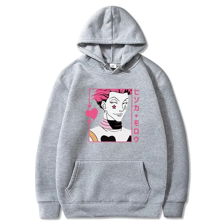 Pink Cartoon Hoodie for Men European Size - Image 6