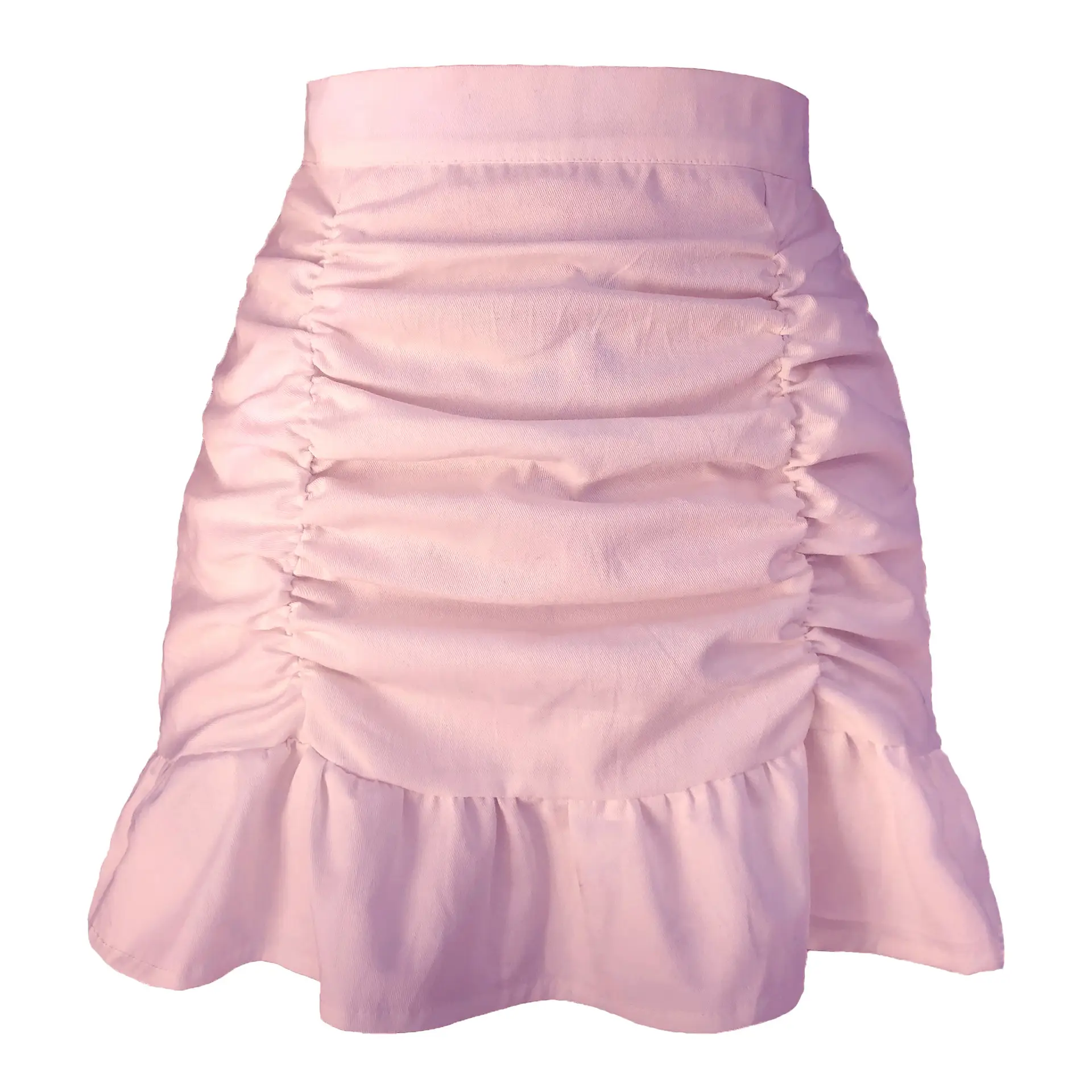 2022 Ruched Fishtail Skirt High Waist Slimming - Image 10