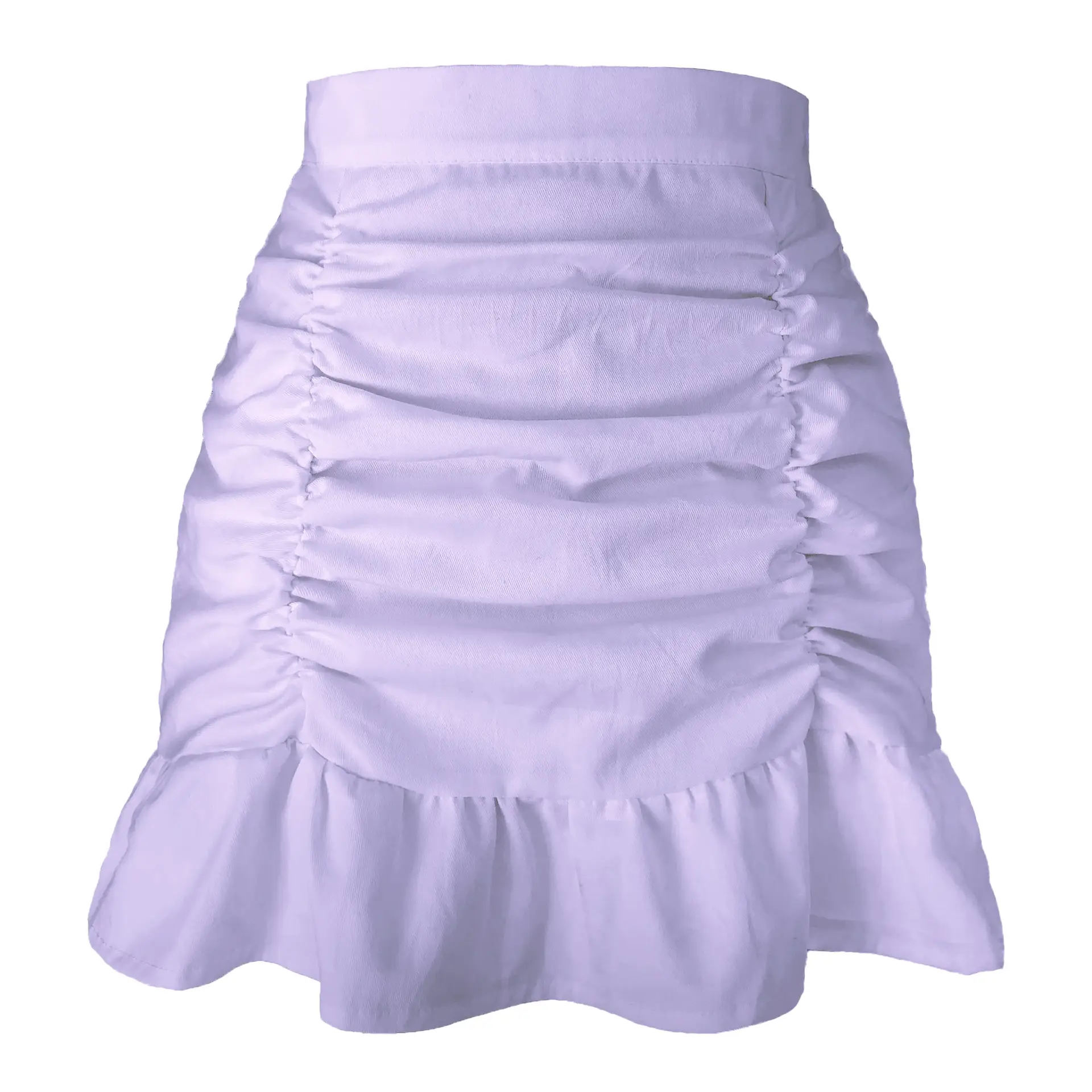 2022 Ruched Fishtail Skirt High Waist Slimming - Image 2