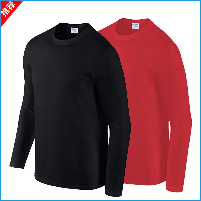 Men Grey Cotton Crewneck Long Sleeve T-Shirt - Image 7