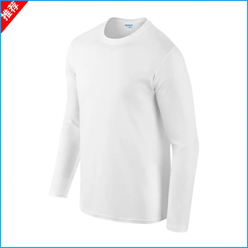 Men Grey Cotton Crewneck Long Sleeve T-Shirt - Image 8