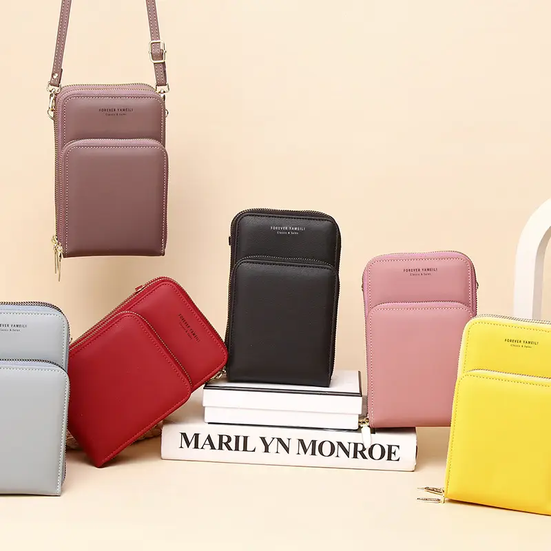 2022 Korean Style Women's Crossbody Bag Solid Color - Image 8