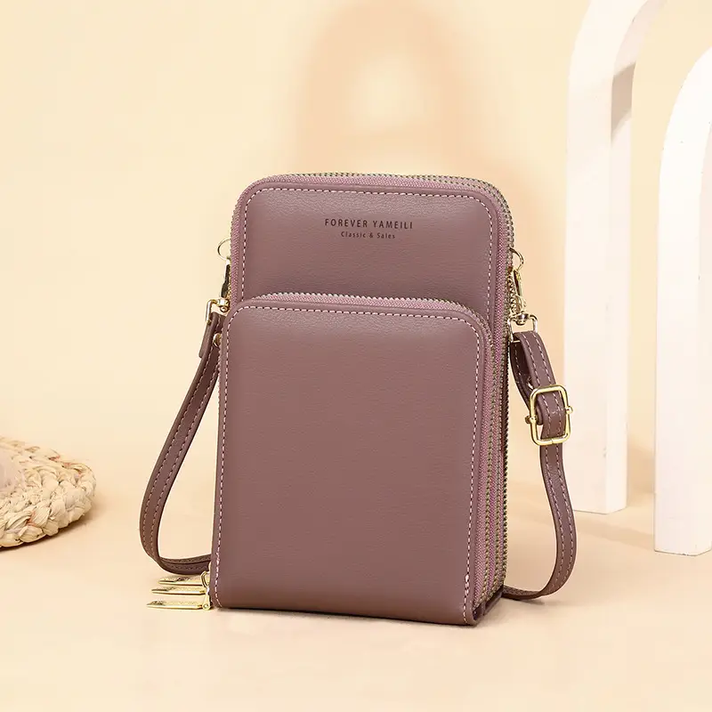 2022 Korean Style Women's Crossbody Bag Solid Color - Image 2