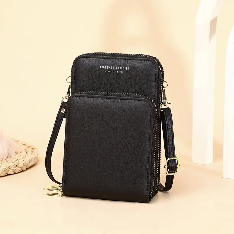 2022 Korean Style Women's Crossbody Bag Solid Color - Image 3