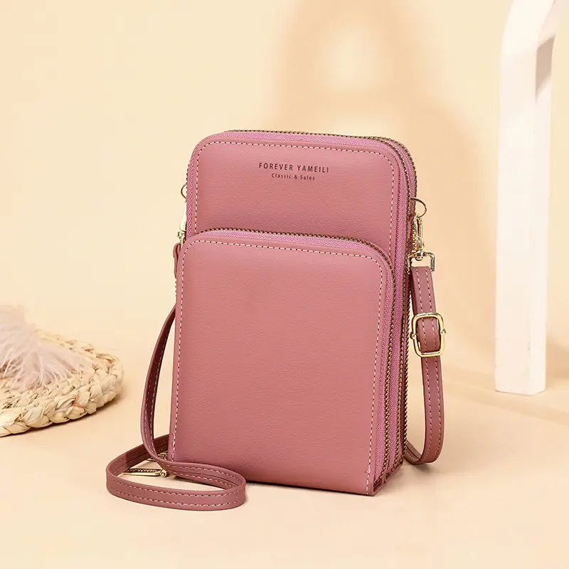 2022 Korean Style Women's Crossbody Bag Solid Color - Image 4