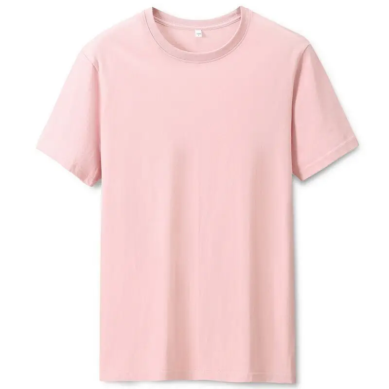 Men Cotton T-Shirt Blue Round Neck - Image 11