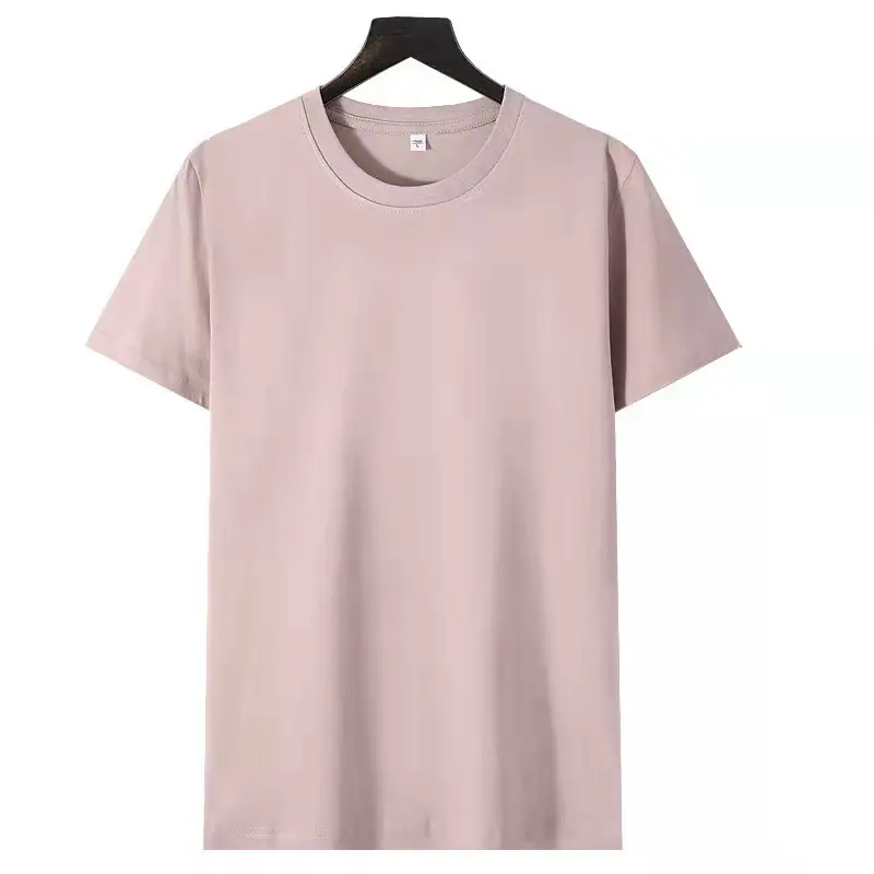 Men Cotton T-Shirt Blue Round Neck - Image 14