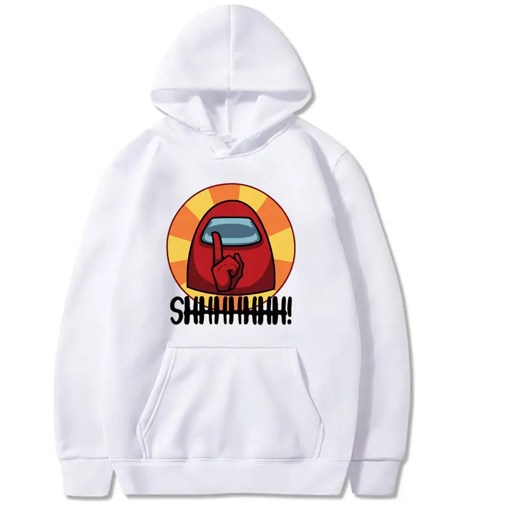 Cross-Border Among Us Hoodie Black Casual Sweatshirt - Image 5