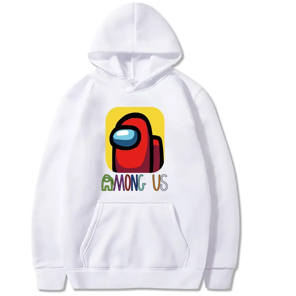 Cross-Border Among Us Hoodie Black Casual Sweatshirt - Image 6