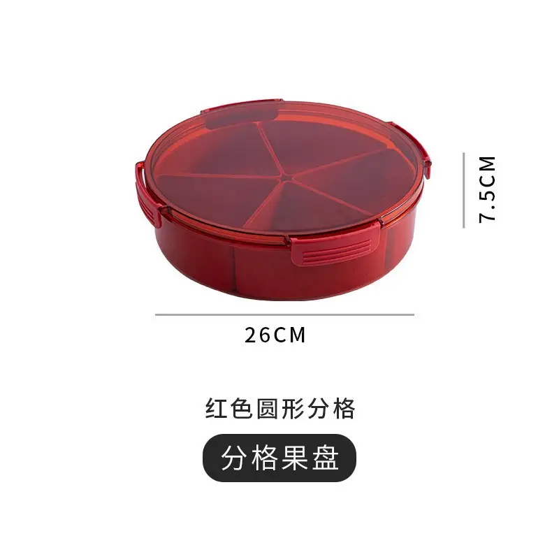Circular compartment (red)