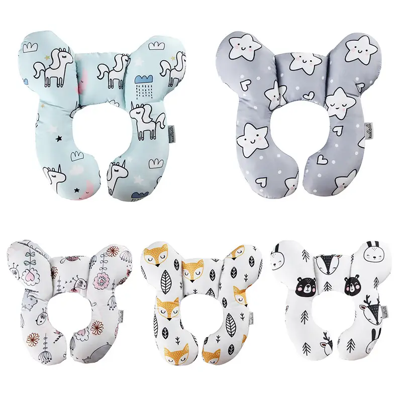 Baby Head Protection U-Shaped Pillow Stroller Car Seat Sleeping Protection - Image 33