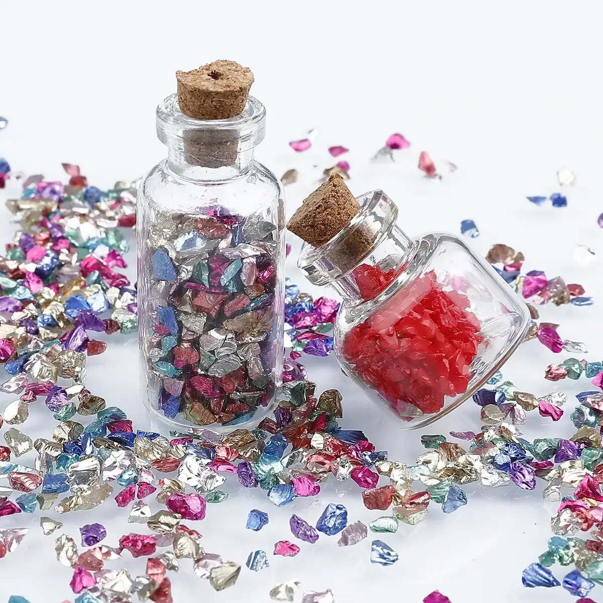 Mixed Glass Stained Glass Gravel Decorative Filling Material - Image 21