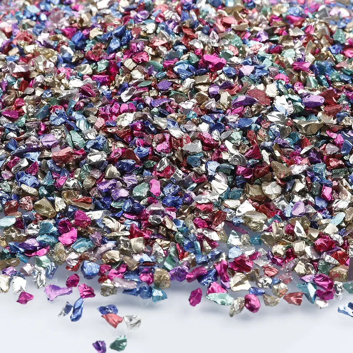 Mixed Glass Stained Glass Gravel Decorative Filling Material - Image 23