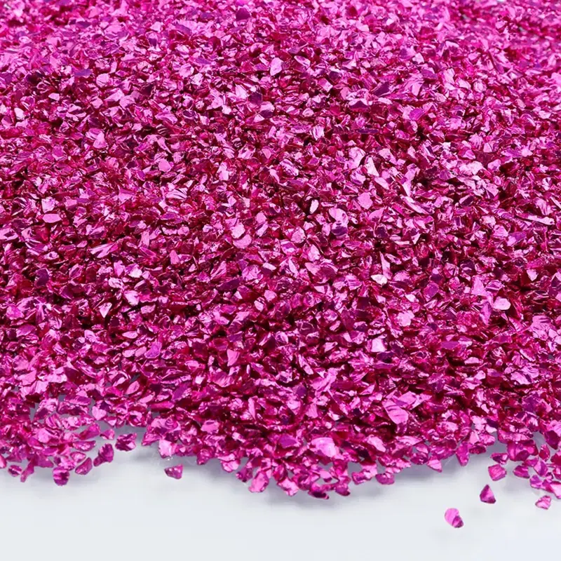 Mixed Glass Stained Glass Gravel Decorative Filling Material - Image 7