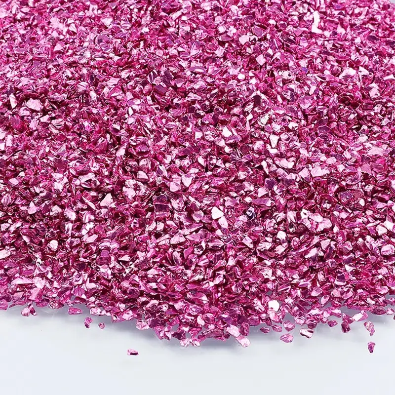 Mixed Glass Stained Glass Gravel Decorative Filling Material - Image 8